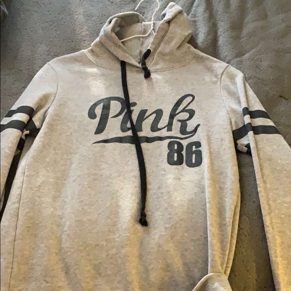 Pink hoodie